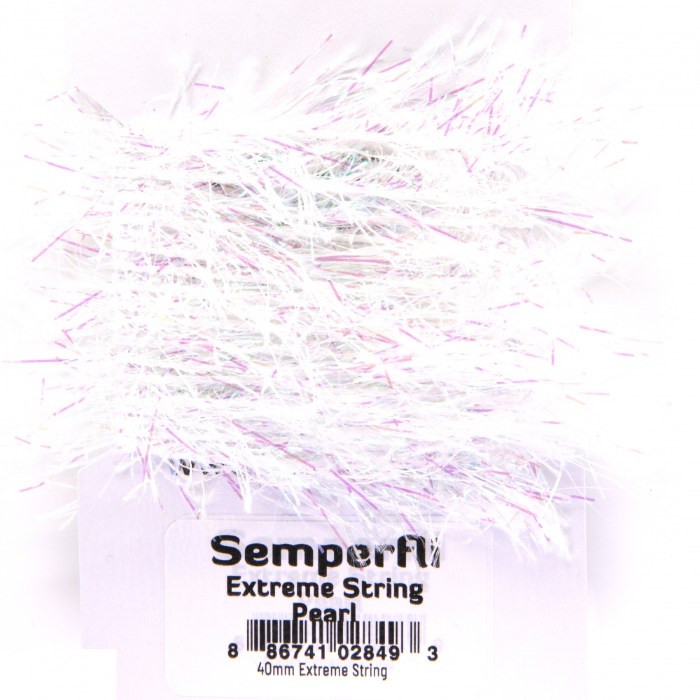 Semperfli Extreme String (40mm) Pearl Fly Tying Materials